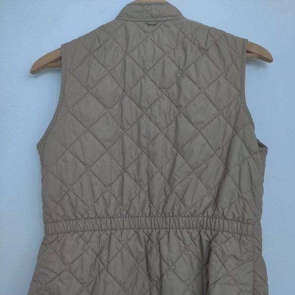 Gap Women's Lightweight Vest Tan Vest Size M - Picture 3 of 5